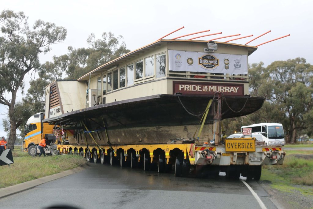 Heavy haulage delivery